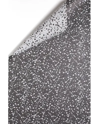 Double-sided wrapping paper with two matching patterns