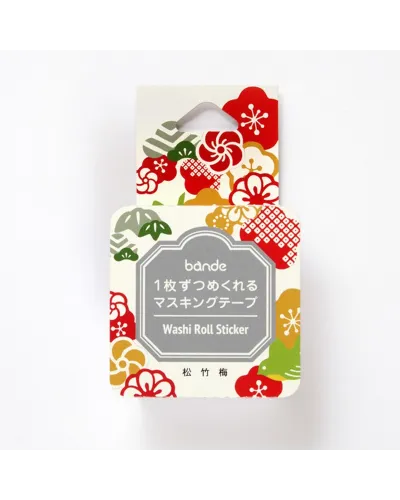 masking tape with Japanese decorative patterns