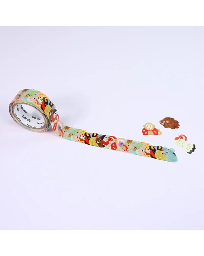 masking tape with Japanese decorative patterns