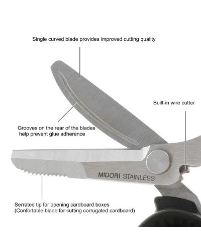 forbici portatili compatte multifunzione per ufficio, casa, scuola
