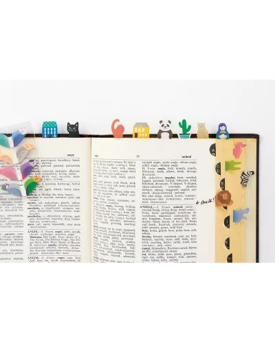 sticky notes useful as a memo and index