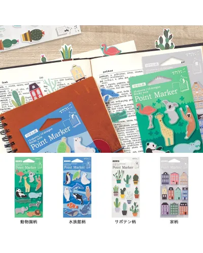 sticky notes useful as a memo and index