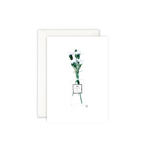 Greeting Card " Flacon Vase ", Atelier Leo La Douce