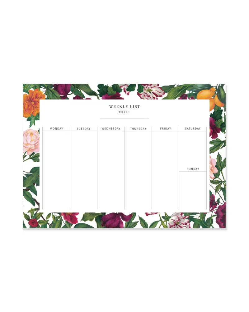 Planner Settimanale da Scrivania