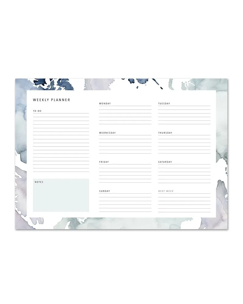 planner settimanale da scrivania