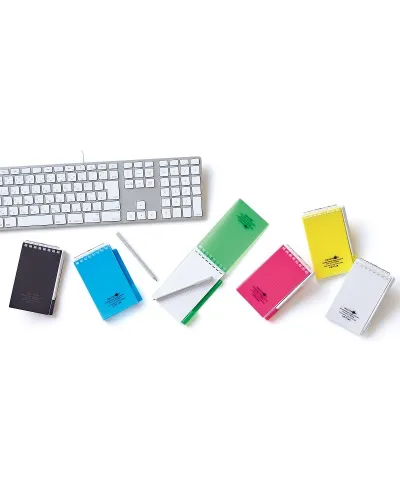 Blocco note con penna per memo e appunti con rilegatura a anelli