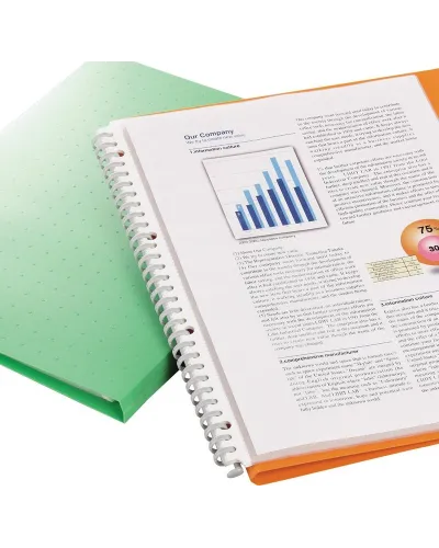 Buste di ricambio per portadocumenti A4