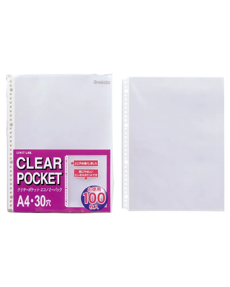 Buste di ricambio per portadocumenti A4