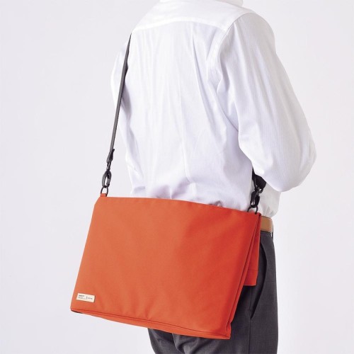 B4 storage bag with handles and shoulder strap rings