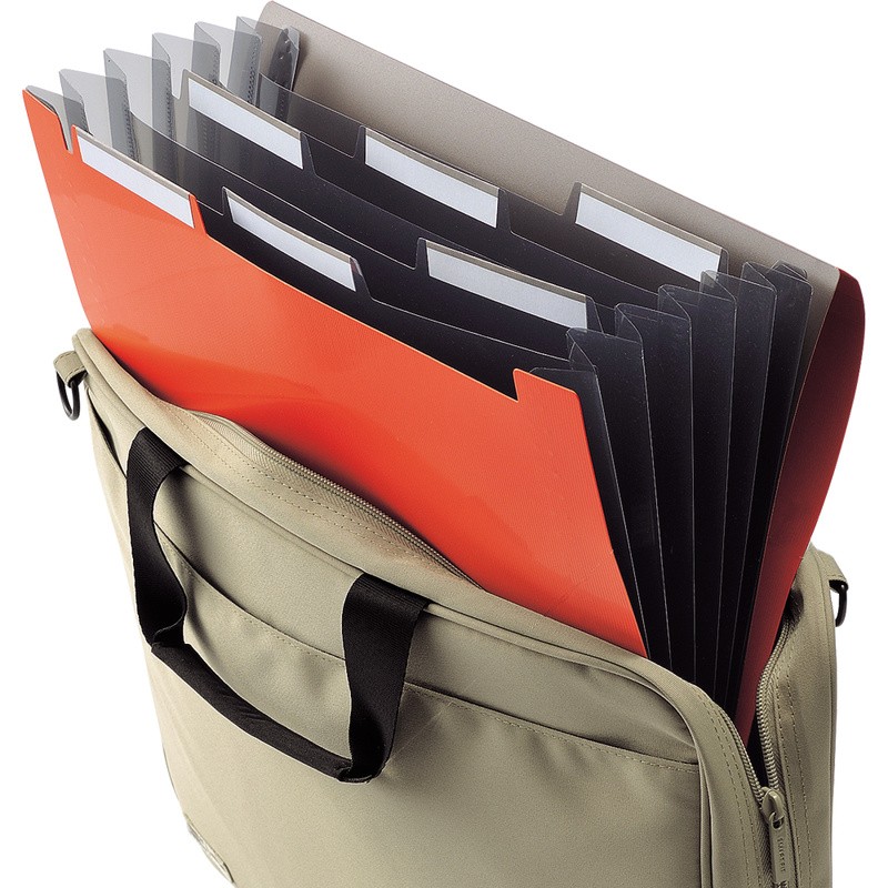 Gusseted Binder, A4 Expandable Folder with 6 Pockets SMART FIT - Lihit lab