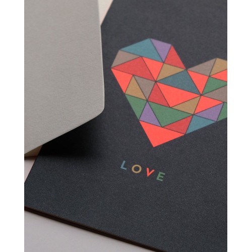 Greeting Card A6 " Love " - Haferkorn & Sauerbrey
