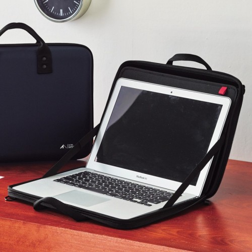 Borsa di protezione resistente guscio rigido per laptop 13-13.3 pollici