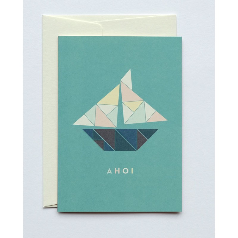 Greeting Card A6 " Ahoi ", Haferkorn & Sauerbrey
