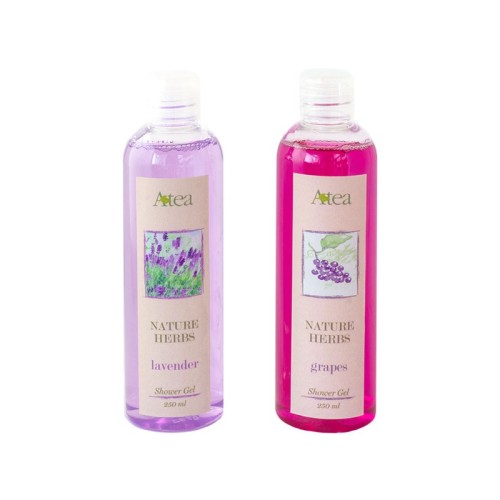 gel doccia idratante naturale uva lavanda