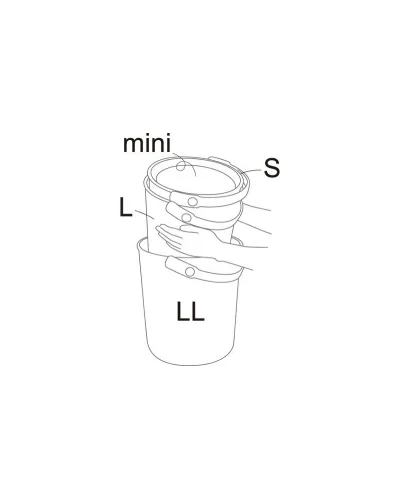 Multi-purpose bucket: storage, stool for home, garden and office