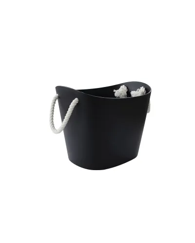 Cestino Portaoggetti, Contenitore Portatutto con Manici in Corda di Cotone