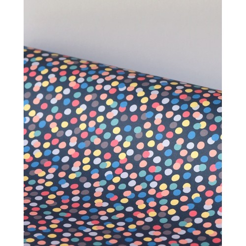 Gift Wrapping Folded Paper 500x700mm " Confetti " - Haferkorn & Sauerbrey