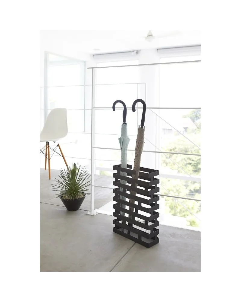 practical elegant umbrella stand in steel