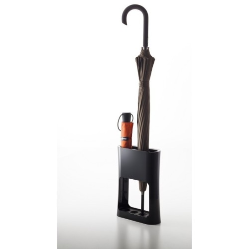 porta ombrelli compatto in acciaio