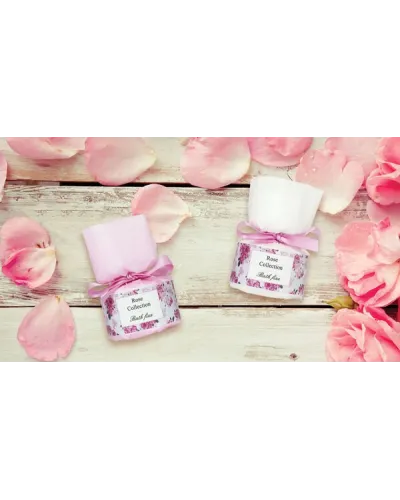 bomba da bagno rilassante alla fragranza di rosa