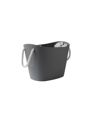 Cesta salvaspazio portaoggetti con manici