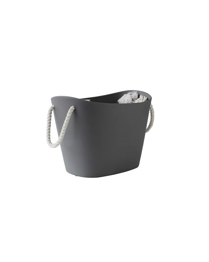 Cesta salvaspazio portaoggetti con manici