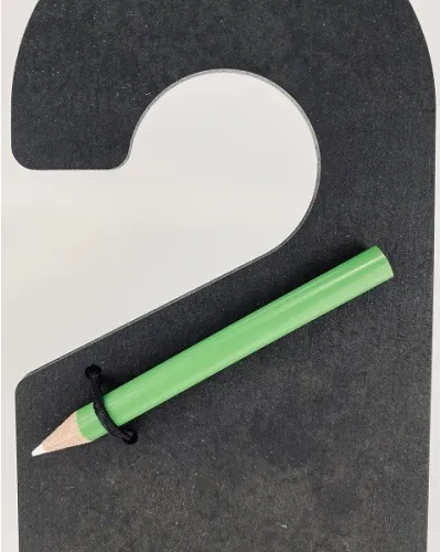 Hanging Message Board with Pencil
