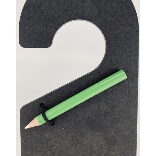 mini lavagna per messaggi da appendere alla porta