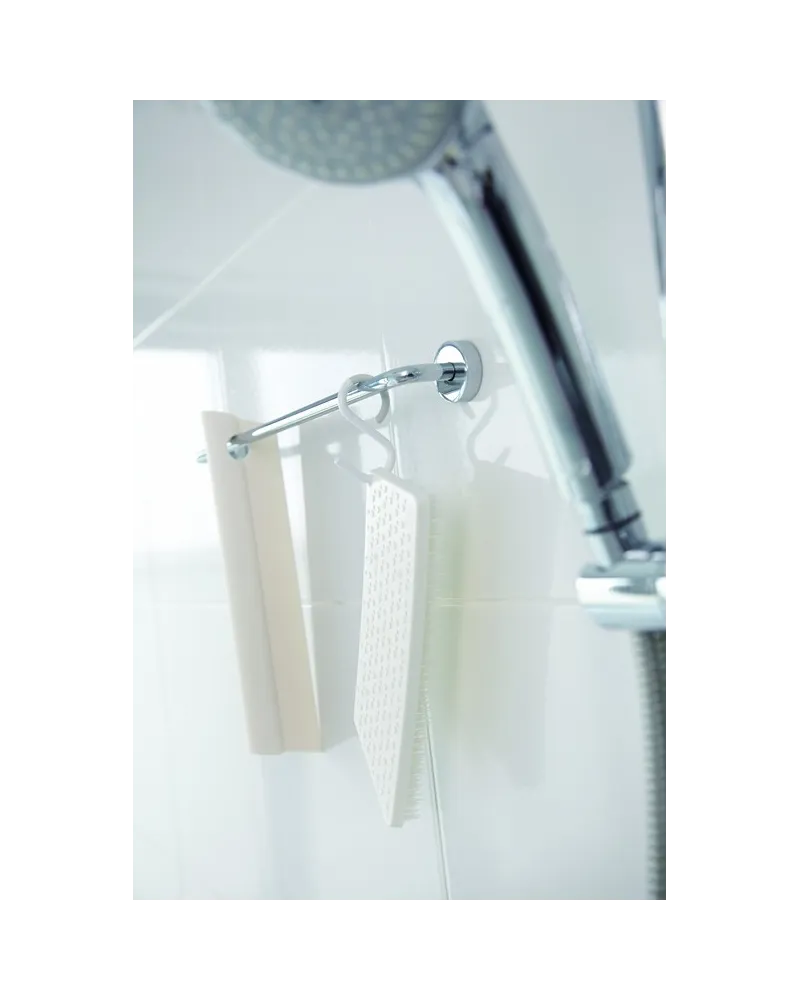 gancio appendiabiti a S con testa flessibile