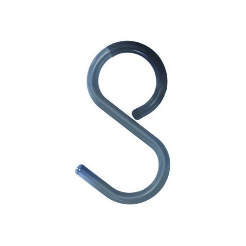 gancio appendiabiti grande a S con testa flessibile