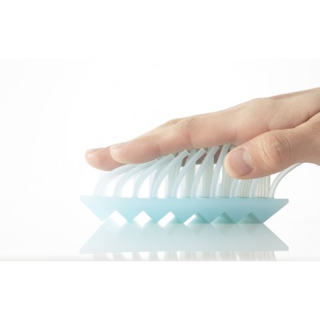soap dish with a modern design in silicone