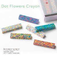 Dot Flowers Crayon Set...