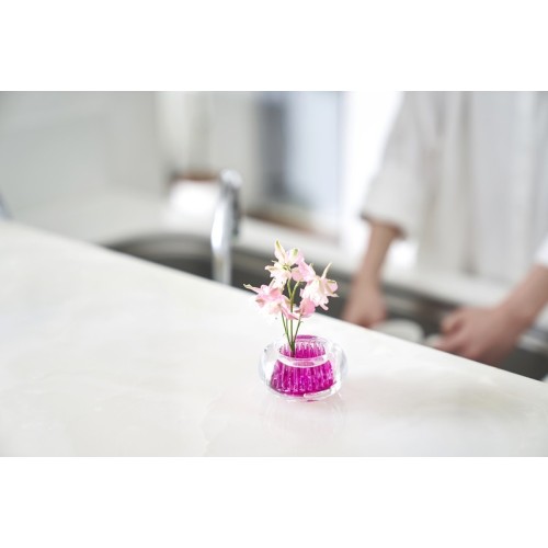 glass jar with kenzan