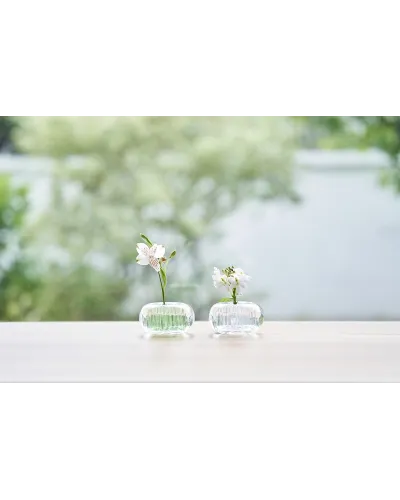 small and elegantly designed flower vase