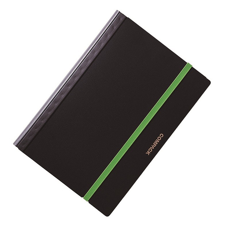 A4 size display book capable of holding A3 documents