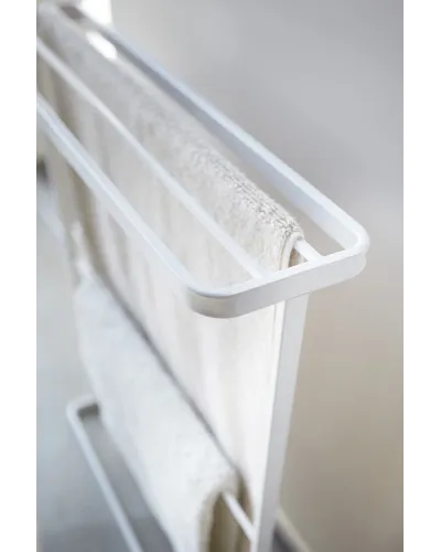 Space-saving towel holder