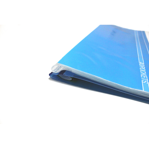 A4 display book 40 transparent pockets and cover easy to fold under the display book