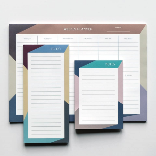 Colorful Weekly Planner A4 50 sheets, Haferkorn & Sauerbrey