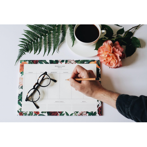 Planner Settimanale da Scrivania