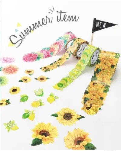 masking tape with Japanese decorative patterns