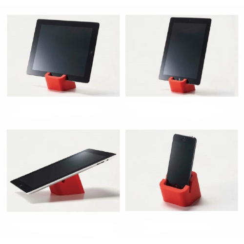 Supporto in silicone per tablet e smartphone comodo e leggero