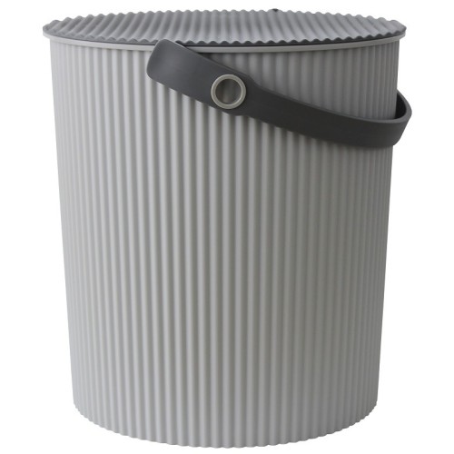 Secchiello multiuso: portaoggetti, sgabello per casa e ufficio