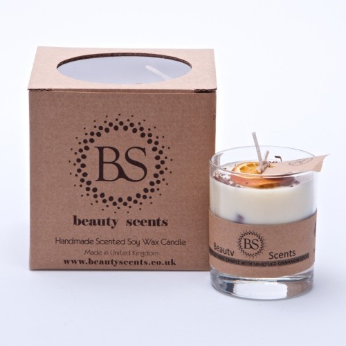 Scented Soy Wax Candle with...
