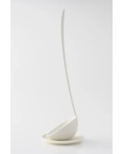 standing ladle with small tasting dish