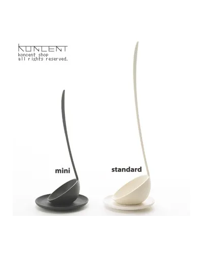 standing ladle with small tasting dish