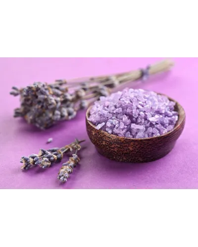 Bath gift set: soaps, bath bombs, bath salts with natural ingredients