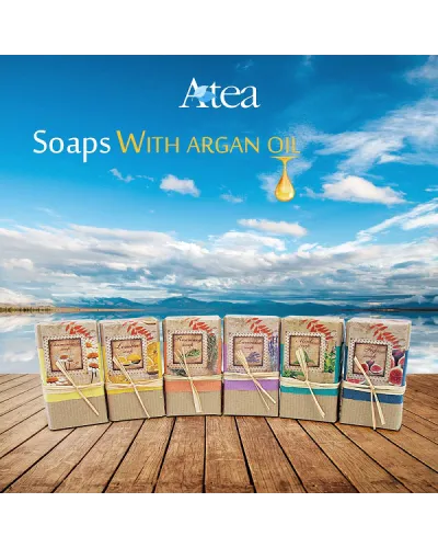 handmade natural soap bar mint