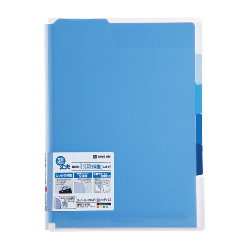 Durable A4 display book assorted colors