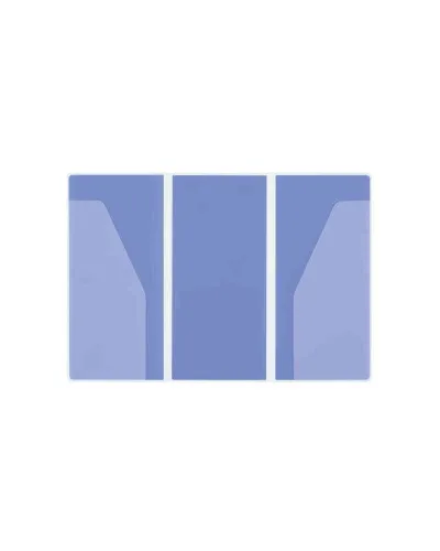 Folding pocket-sized A4 document folder