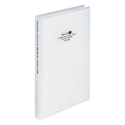 Transparent display book with 10 envelopes